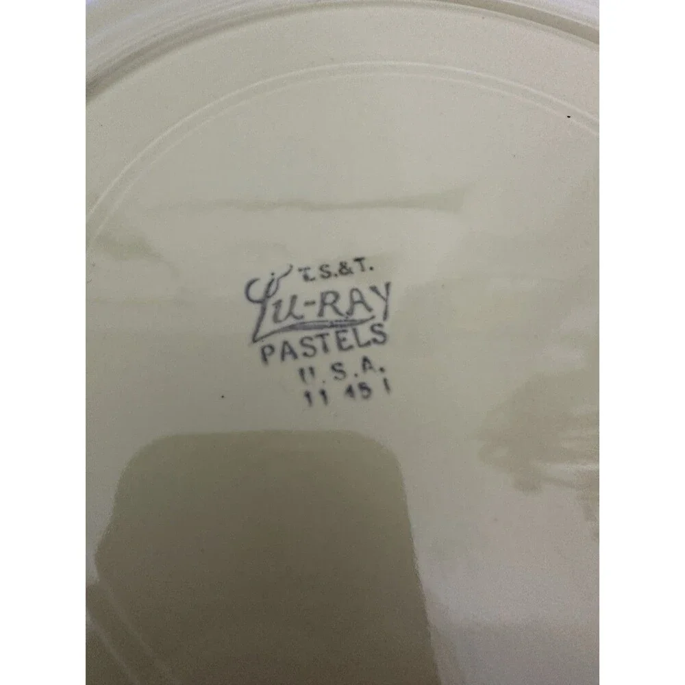 Vintage Luray Plate 9”